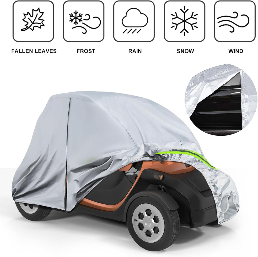 Vollgarage Autoabdeckung Ersatz für Renault Twizy 2012-2023, Auto Abdeckplane Autogarage Autoplane G