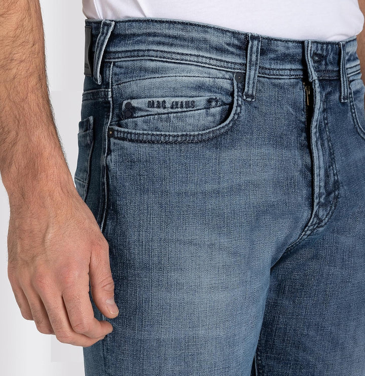 MAC Jeans Herren Ben Loose Fit Jeans 31W / 30L H689 Dark Indigo Authentic Wash, 31W / 30L H689 Dark