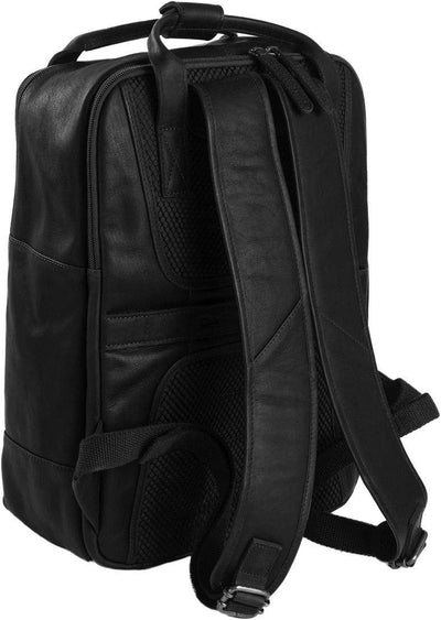 The Chesterfield Brand Belford - Laptoprucksack 14" 40 cm Schwarz, Schwarz