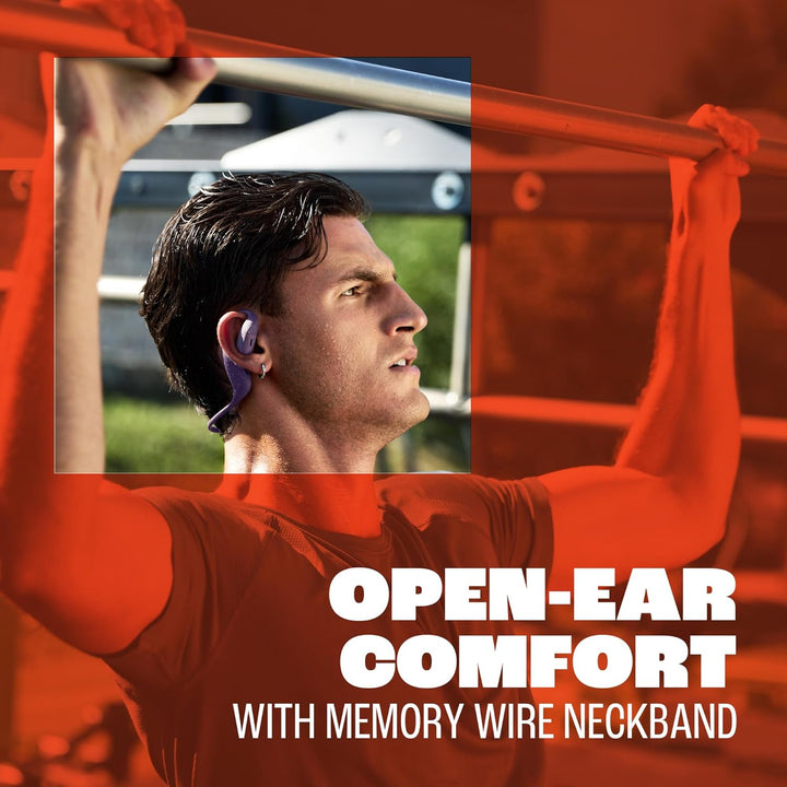 JBL Endurance Pace Open-Ear-Sport-Kopfhörer mit Bluetooth, 10 h Akkulaufzeit, Leichter Titan-Memory-