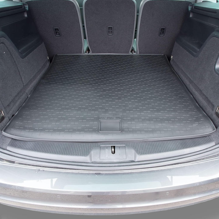 Travall CargoMat Liner Kofferraumwanne Kompatibel Mit SEAT Alhambra und Volkswagen Sharan (Ab 2010)