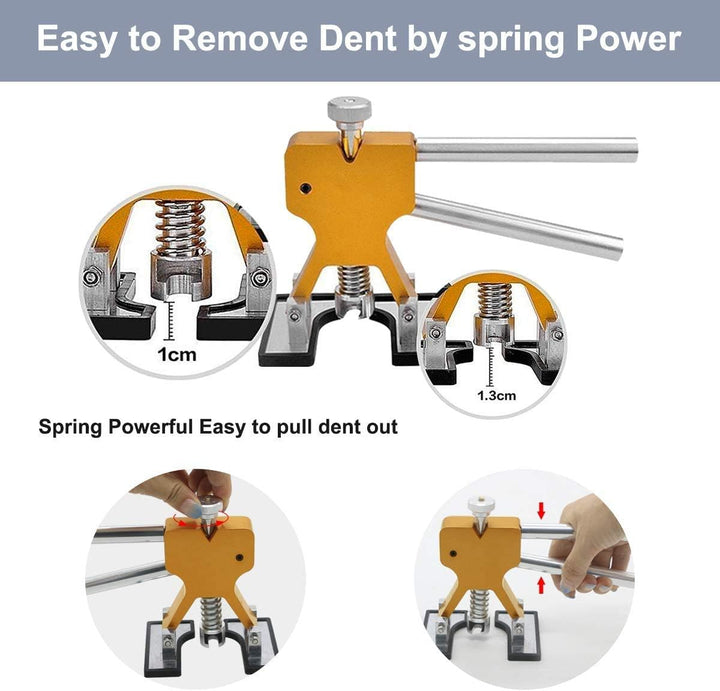MENQANG Dent Repair Kit Werkzeuge, Body Dents Remover Kit 39 pcs Repair Tools Dellen Repair Tool Del