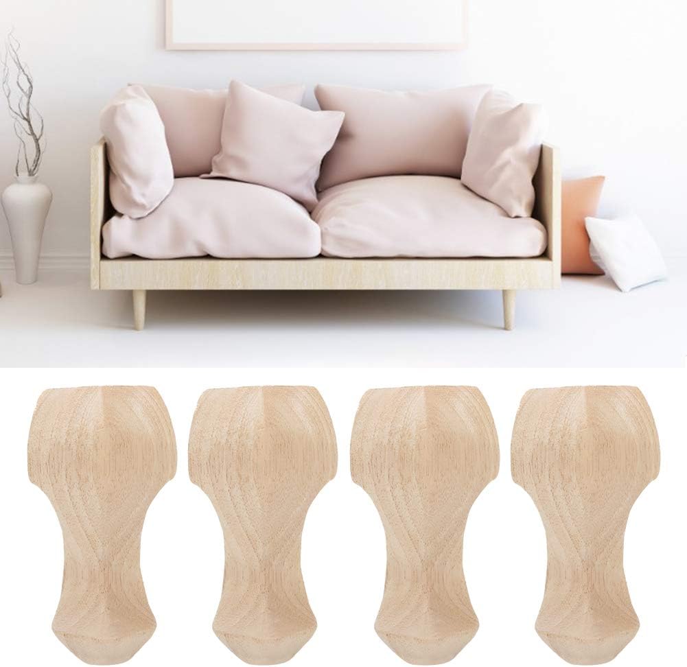 4 Stücke Holz Möbel Beine Couchtisch Füsse Bein Eckenschutz Schutz Dekorative Füsse Bein für TV Schr
