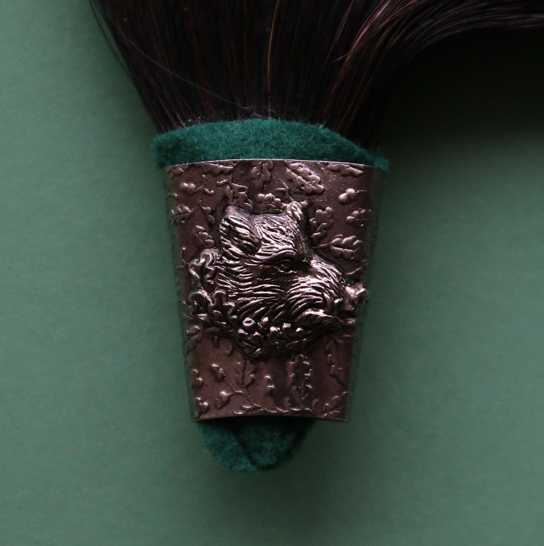 Breiter Saubart in bayerischer Art, Gesamthöhe 14,5 cm