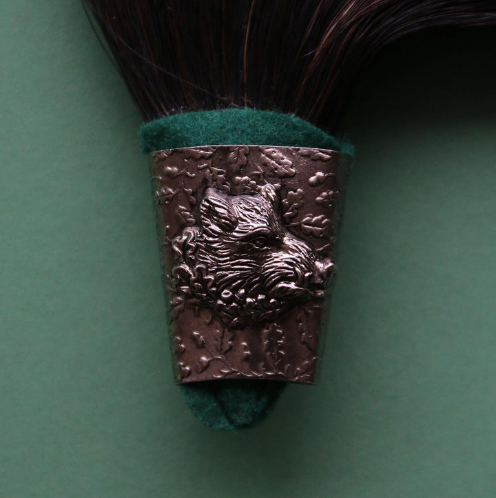 Breiter Saubart in bayerischer Art, Gesamthöhe 14,5 cm