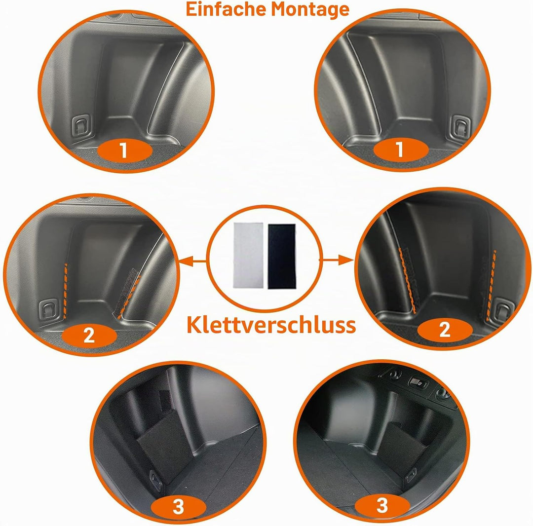 Subaru Forester Kofferraum-Upgrade: Organizer-Tasche und Aufbewahrung Mit Faserplatten-Panel für Mod