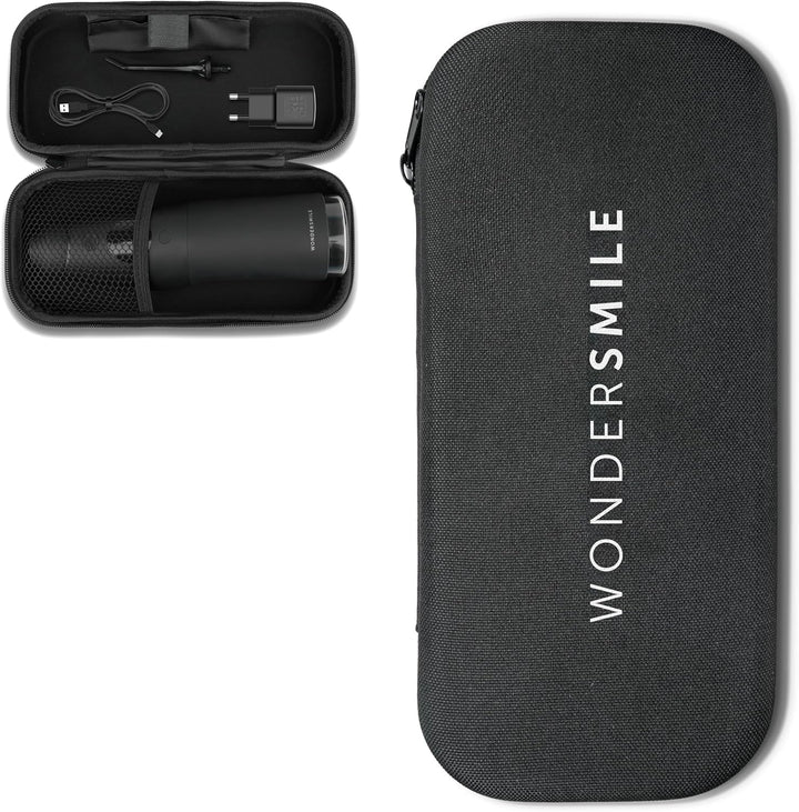 WonderSmile® Premium Reiseetui für Munddusche – Der ultimative Schutz für unterwegs Ultimate Black,