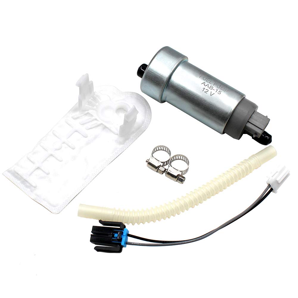 Road Passion 12V Elektrisch Kraftstoffpumpe Benzinpumpe Selbstansaugend für Street Bob Dark Custom F