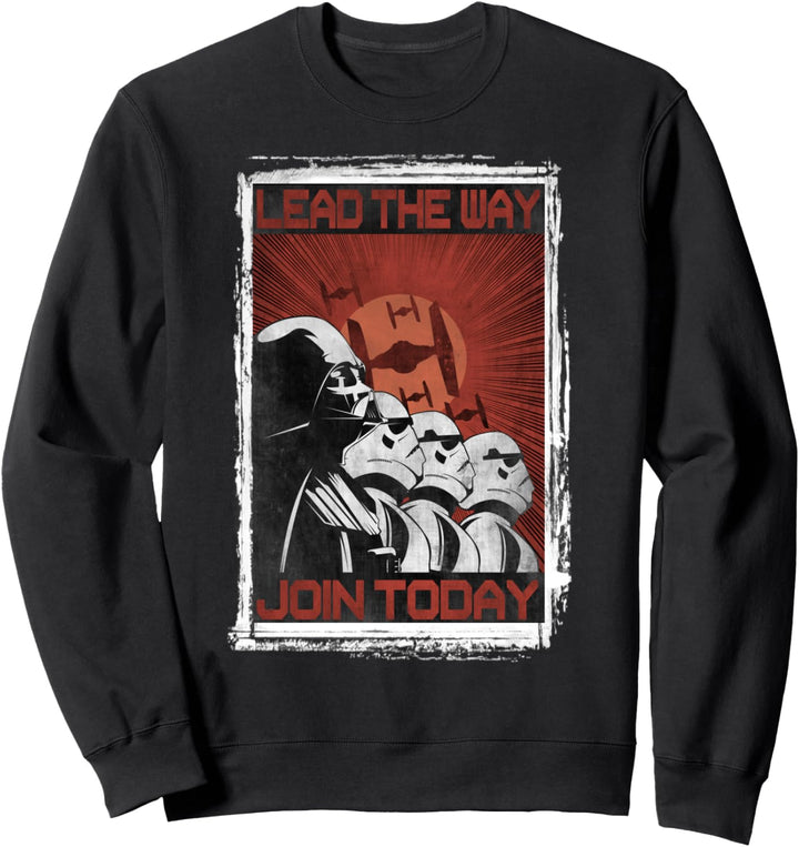 Star Wars Darth Vader Join Today Lineup Poster Sweatshirt