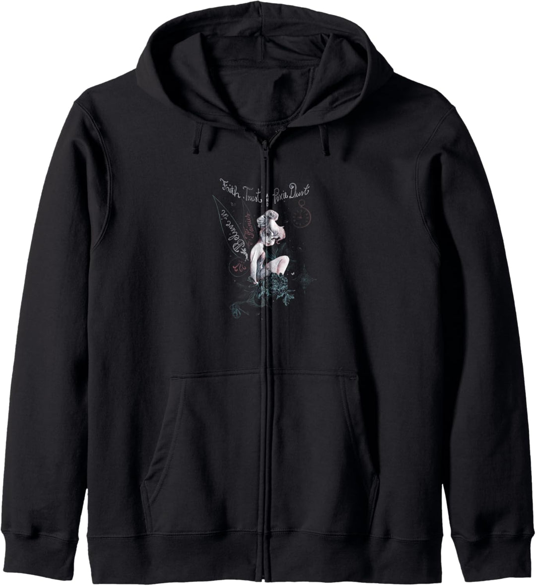 Disney Peter Pan Tinkerbell Swirly Faith Trust & Pixie Dust Kapuzenjacke
