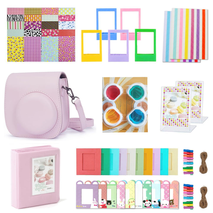 KALDA Sofortbildkameras Zubehör für Instax Mini 12 (Blossom Pink), Blossom Pink