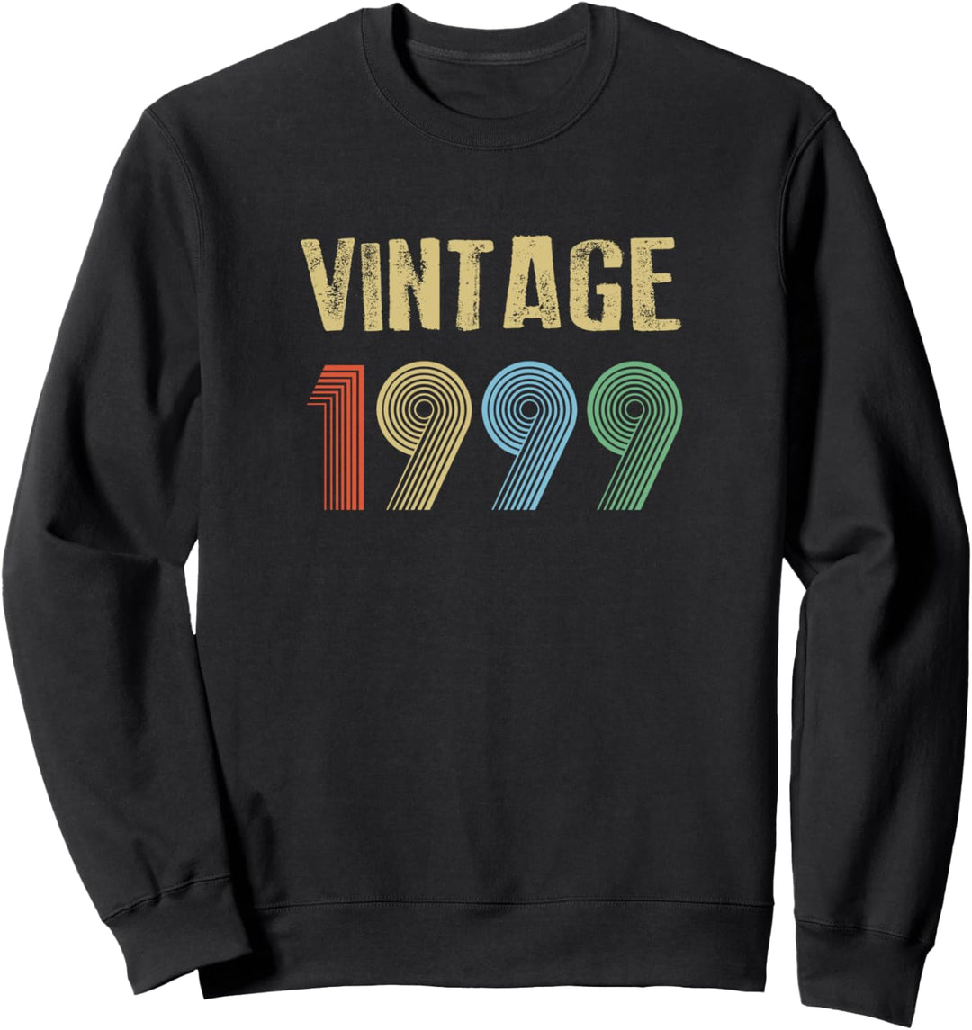Vintage Geburtstag 1999 Sweatshirt