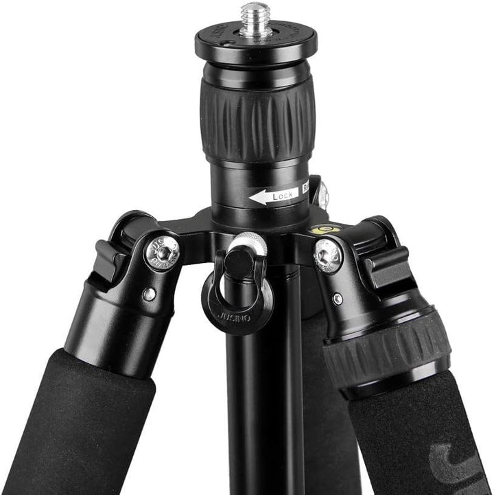 JUSINO TK-284 Tripod Traveller Reisestativ mit Monopodfunktion Max. Höhe 165cm Belastbar bis 15kg -
