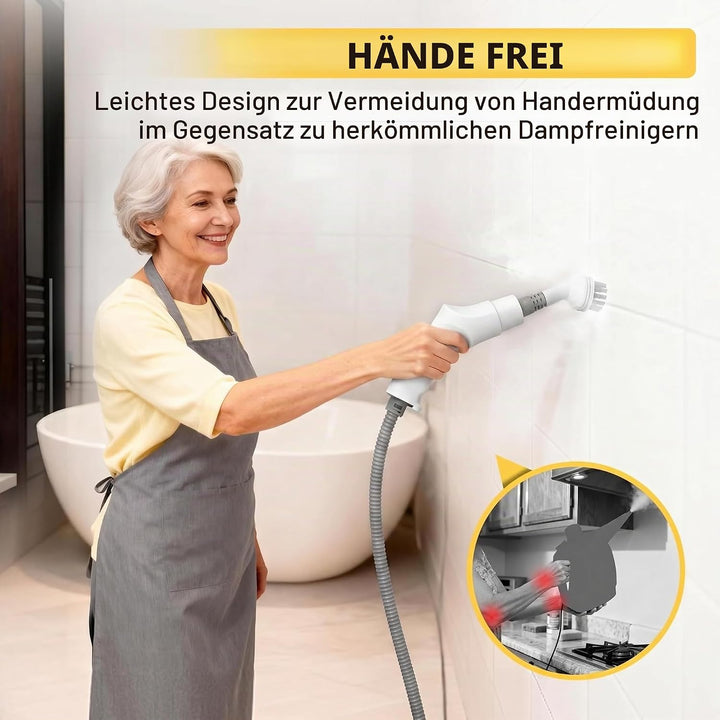 Dampfreiniger Boden Steam Cleaner 5 Bar 2000w Dampfreiniger FüR Alles Auto Hochdruck Dampfente Steam