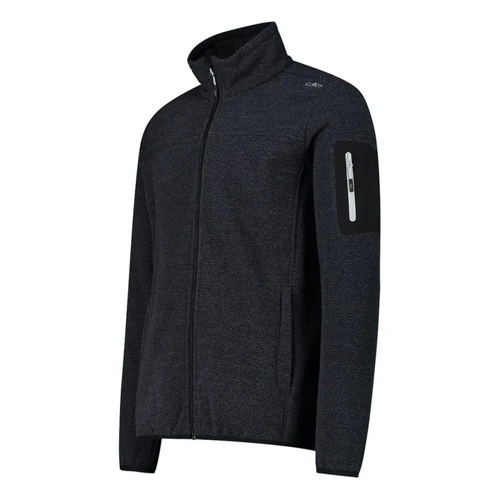 CMP - F.lli Campagnolo Herren Jacke Fleecejacke 48 ANTRACITE-NERO, 48 ANTRACITE-NERO