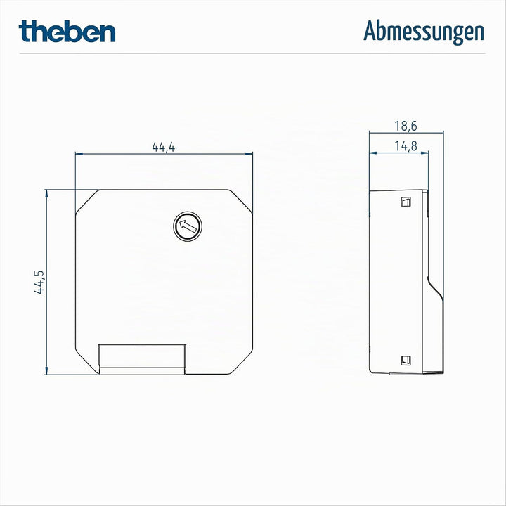 Theben 5420130 DIMAX 542 plus S I Unterputz I Universaldimmer I mit automatischer Lasterkennung I Di