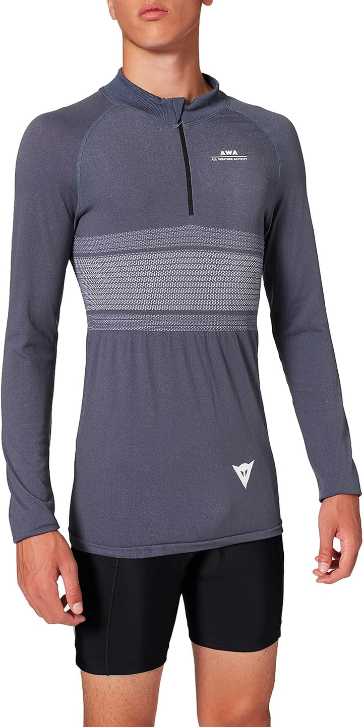 Dainese Herren Awa Zip Jersey 3 Trikot MTB L Ombre-blue, L Ombre-blue