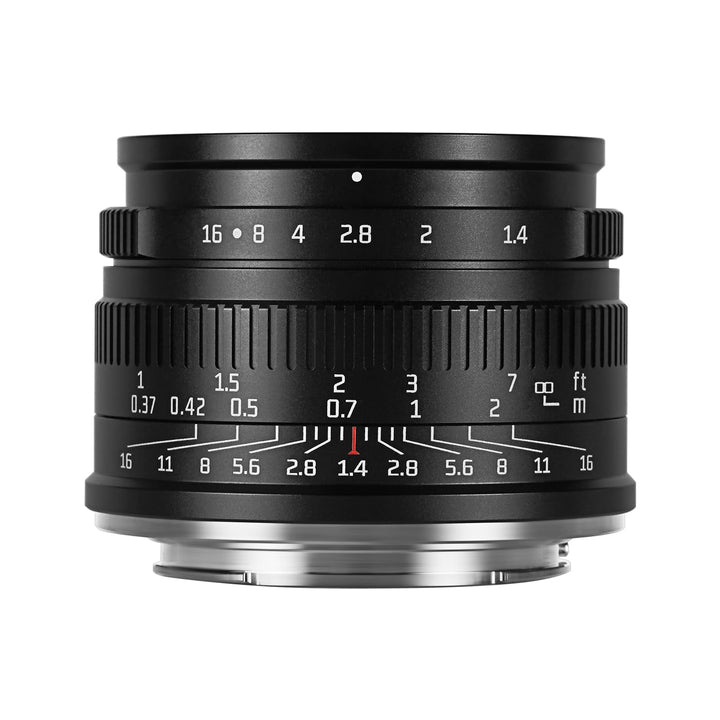 7artisans 35 mm F1,4 Mark II APS-C Festobjektiv mit manuellem Fokus und grosser Blende, kompatibel m