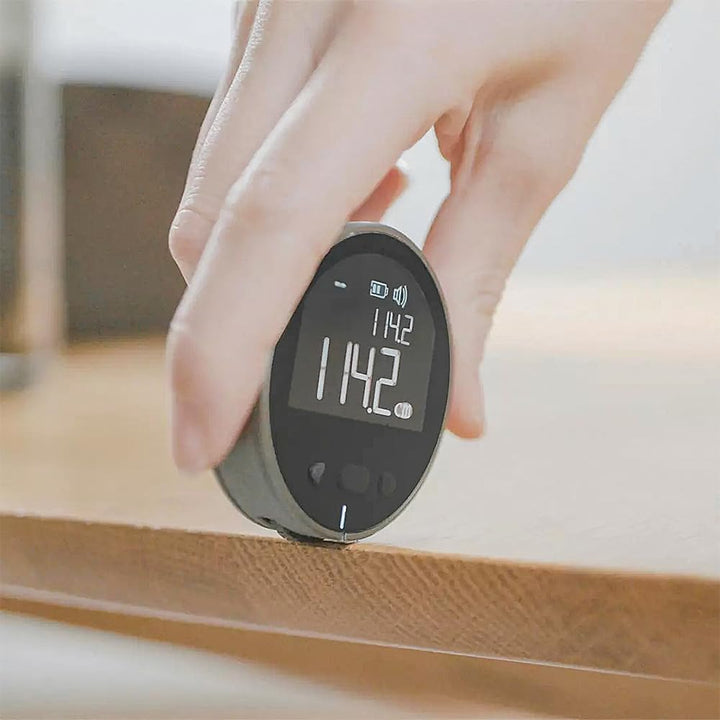 Elektronisches digitales Massband, digitales Lineal mit LCD-Display, wiederaufladbares Längenmesswer