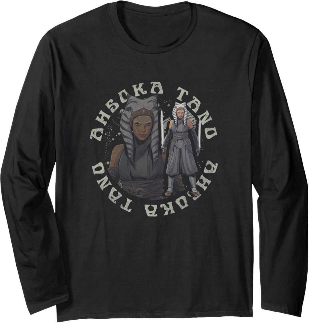 Star Wars: The Mandalorian Ahsoka Tano Jedi Circle Langarmshirt