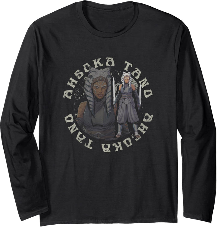 Star Wars: The Mandalorian Ahsoka Tano Jedi Circle Langarmshirt