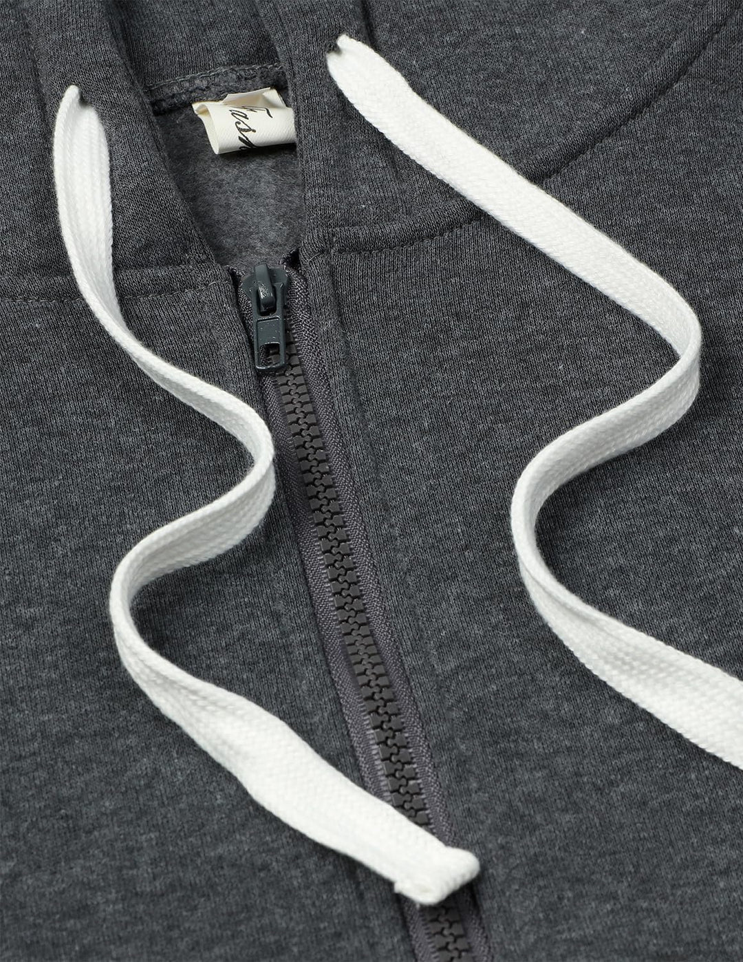 JENJON Damen Sweatjacke mit Reissverschluss Casual Hoodie Kapuzen Jacke Doppellagigem Stoff für Herb