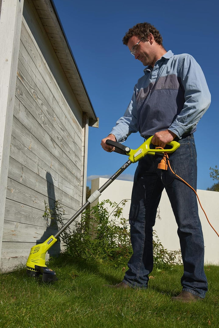 RYOBI 400 W Elektro-Rasentrimmer RLT4125 (25 cm Schnittbreite, Schneidfaden-Dicke 1,5mm)