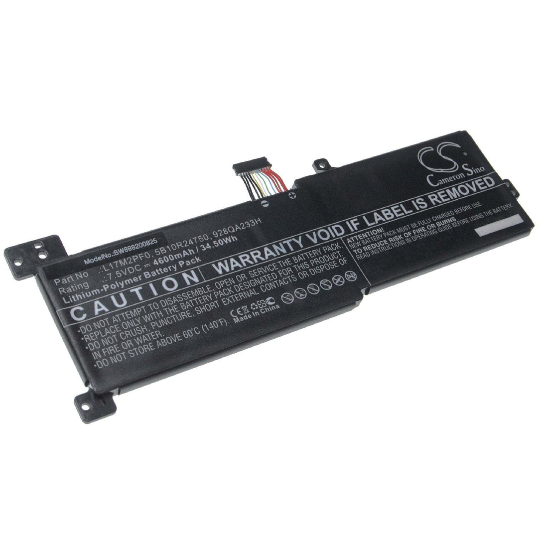 vhbw Akku kompatibel mit Lenovo IdeaPad 330, 330-15ARR, 330G Notebook (4600mAh, 7,5V, Li-Polymer)