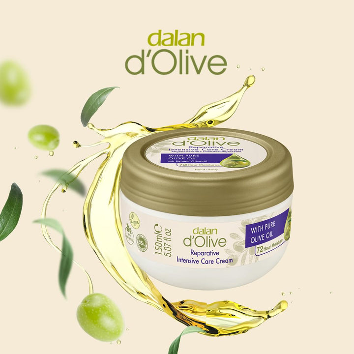 3x Dalan d´Olive - Intensivcreme - 150 ml - Dose