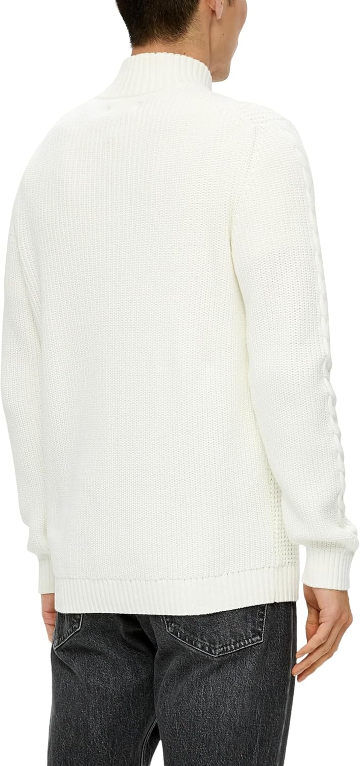 s.Oliver Herren Troyer mit Zopfmuster, 0240