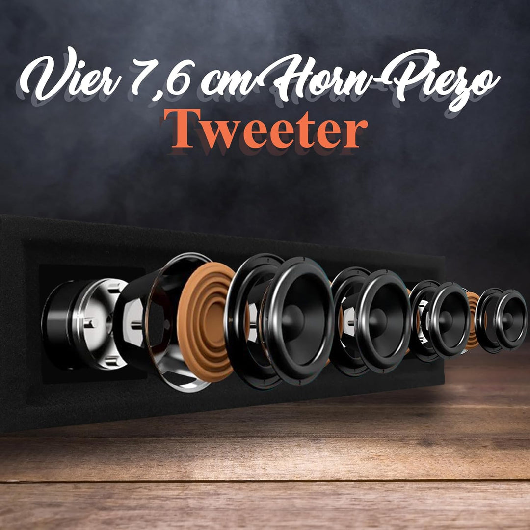 Pyle-Pro PAHT4 4-Way 300w DJ Piezzo Box