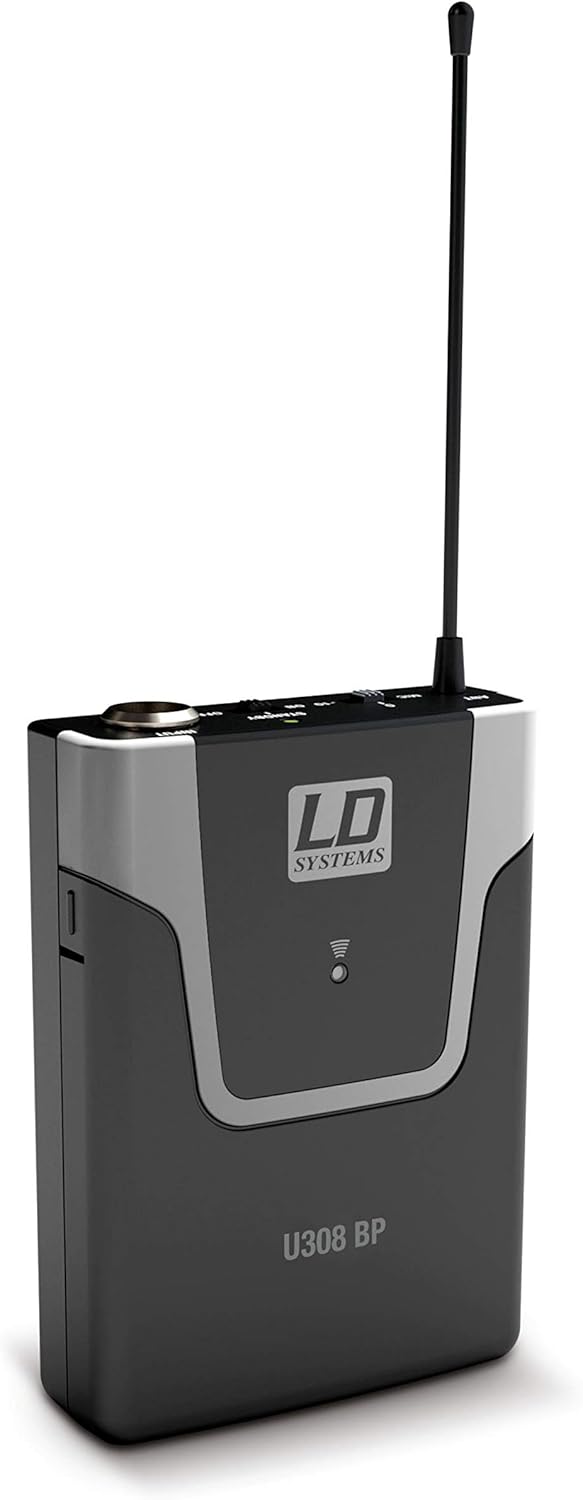 LD Systems U308 BPL - Funksystem mit Bodypack und Lavalier Mikrofon - 823-832 MHz + 863-865 MHz 863