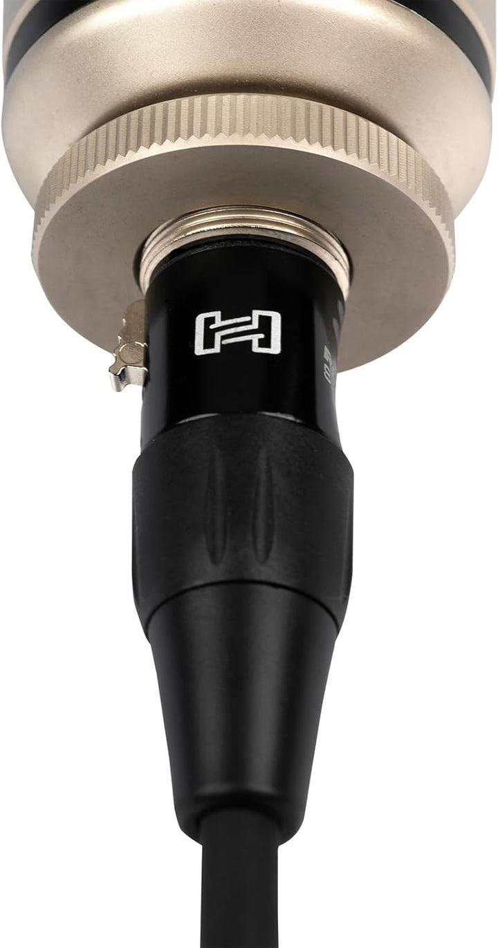 Hosa HMIC-005 REAN XLR3F to XLR3M Pro Microphone Cable, 5 Feet (30cm), 5 Feet