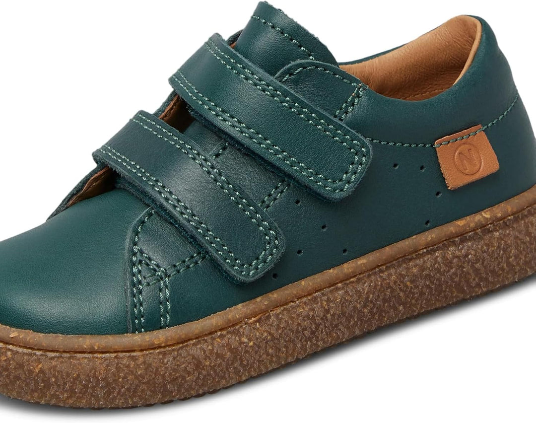 Naturino Carex VL-Sneakers aus Leder 29 EU Dunkelgrün, 29 EU Dunkelgrün