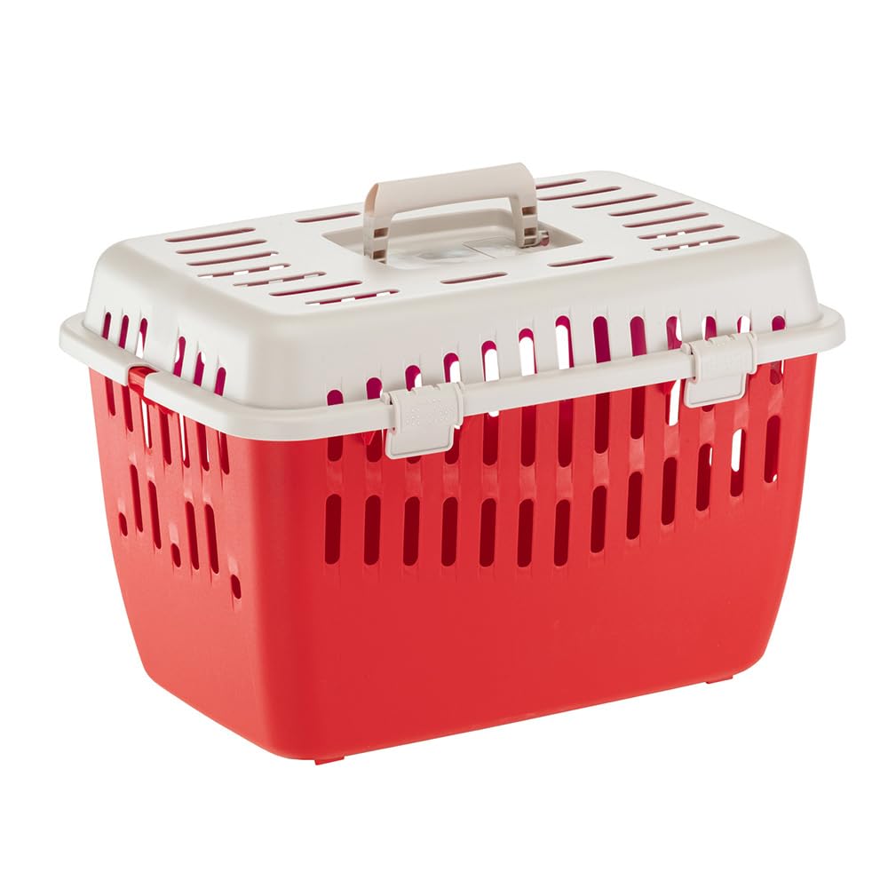 Ferplast Katzentragetasche Binny 1, Hundetragetasche, Hase, Transportbox für Haustiere, Kleine Hunde