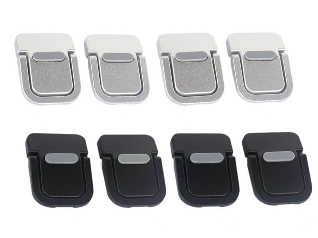Anlising Mini Laptopständer, 8PCS Unsichtbarer Computer-Tastatur-Ständer, Tragbarer Tastatur-Erhöhun