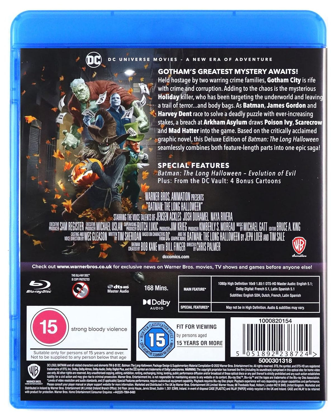 Batman: The Long Halloween [Blu-Ray] [Region B] (IMPORT) (Keine deutsche Version), Blu-ray