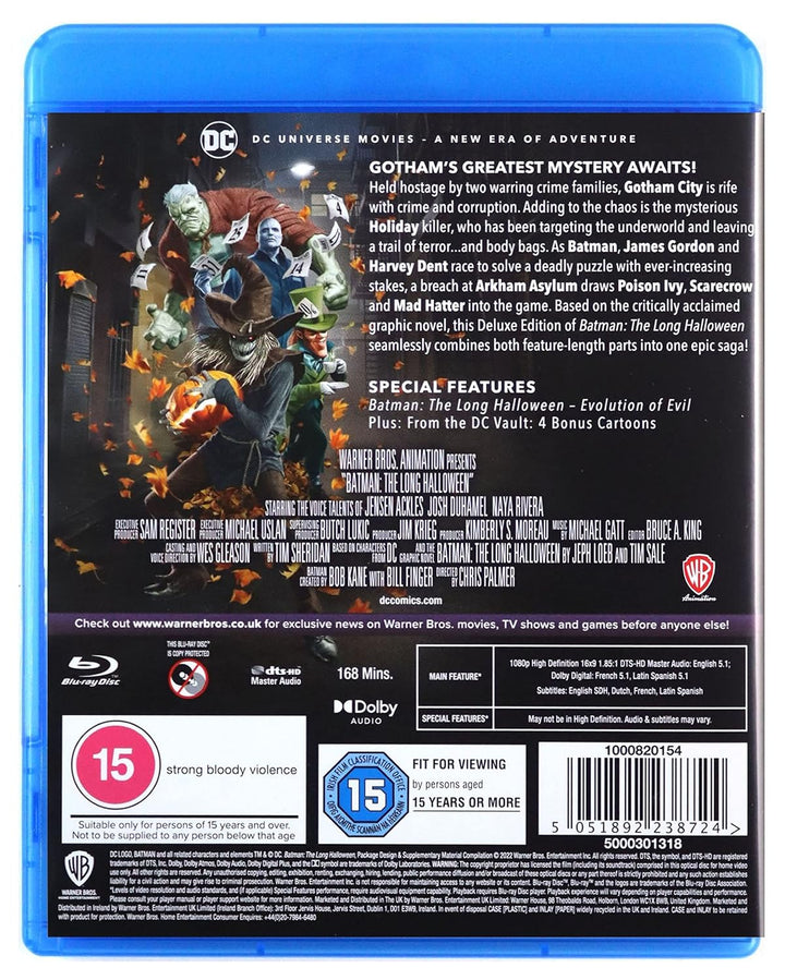 Batman: The Long Halloween [Blu-Ray] [Region B] (IMPORT) (Keine deutsche Version), Blu-ray