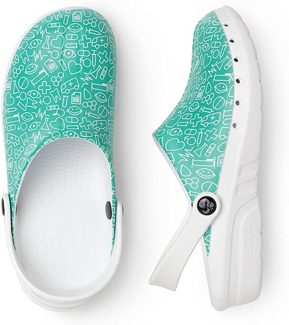 Suecos Unisex Oden Fusion Print Arbeitsclogs 39 EU Weit Estampado, 39 EU Weit Estampado