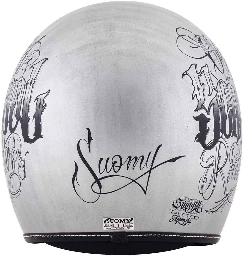 SUOMY Helm Vortex Schwarz Matt L L silber / schwarz, L silber / schwarz