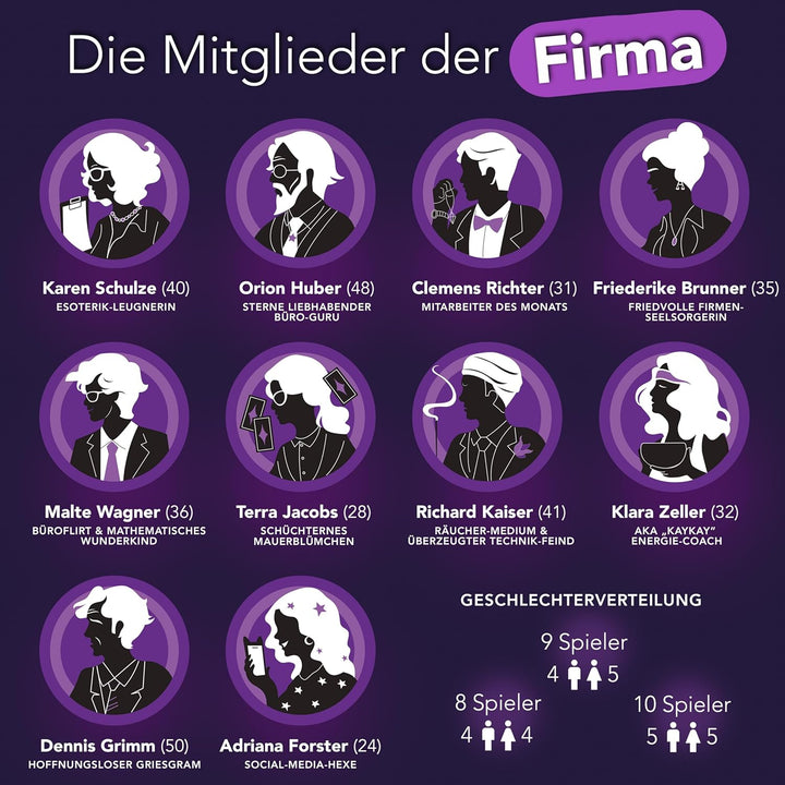 CRIMECASES Krimidinner 8-10 Personen | Spannendes Krimidinner Das letzte Meeting | Das schaurig-heit