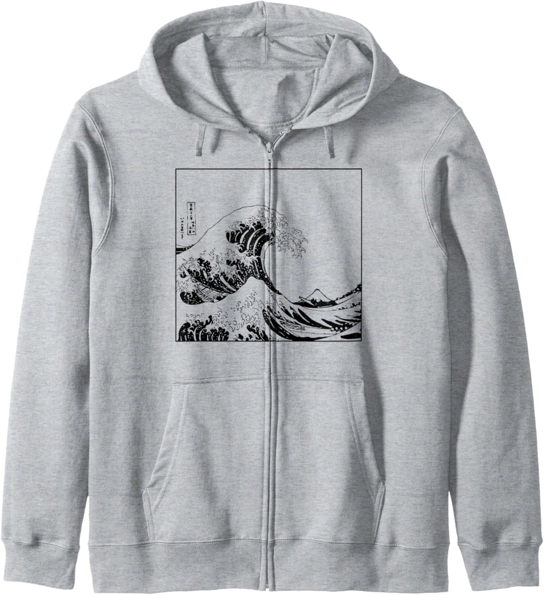 Die grosse Welle vor Kanagawa-Japanern Kapuzenjacke