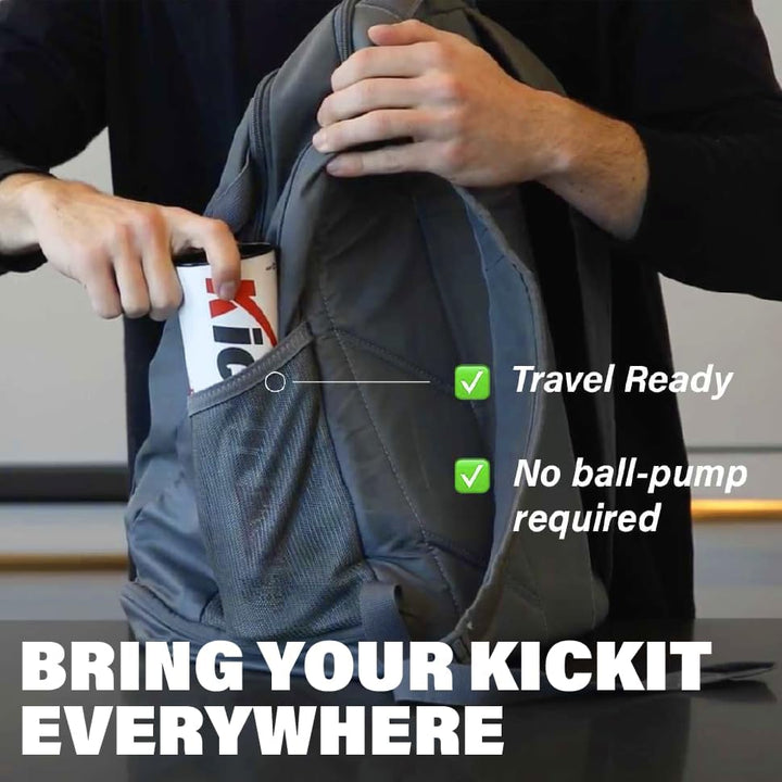 Kickit Der originale Birdie-Fussballtrainer, zum Spielen im Freien, drinnen oder im Hinterhof, am St