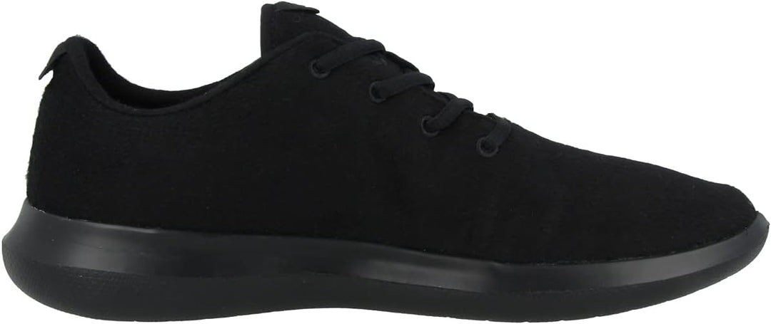 chung shi Herren Duflerino Wool Lace Schnürhalbschuhe 44 EU Schwarz, 44 EU Schwarz