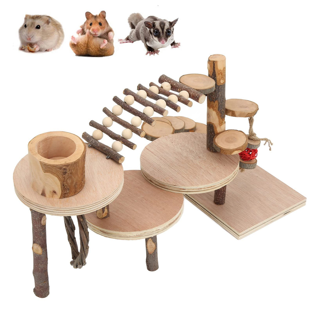 Hamster Spielzeug, Meerschweinchen Spielzeug, Kaninchen Zubehör, Kaninchen Spielzeug für Hamster Mee