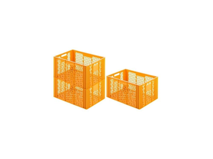 PROREGAL CHEFGASTRO SuperSparSet 3x Eurobehälter Bäcker- & Konditorenkasten | HxBxT 34,9x40x60cm | 7