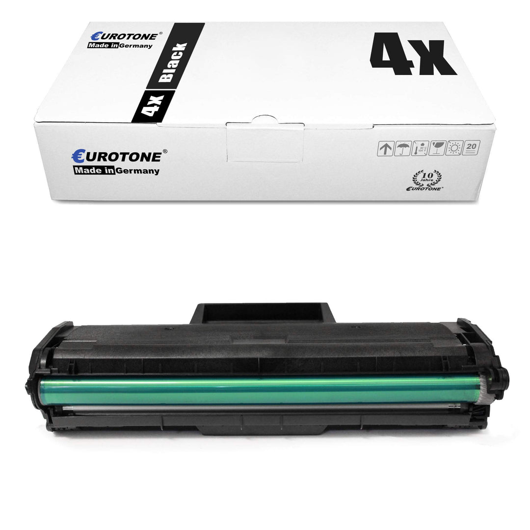 (4X, Rebuilt Toner Samsung MLT-D111S), Kompatibel Tonerkartusche für Samsung MLTD 111s Xpress M 2070
