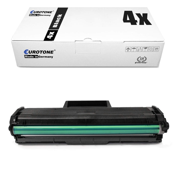 (4X, Rebuilt Toner Samsung MLT-D111S), Kompatibel Tonerkartusche für Samsung MLTD 111s Xpress M 2070