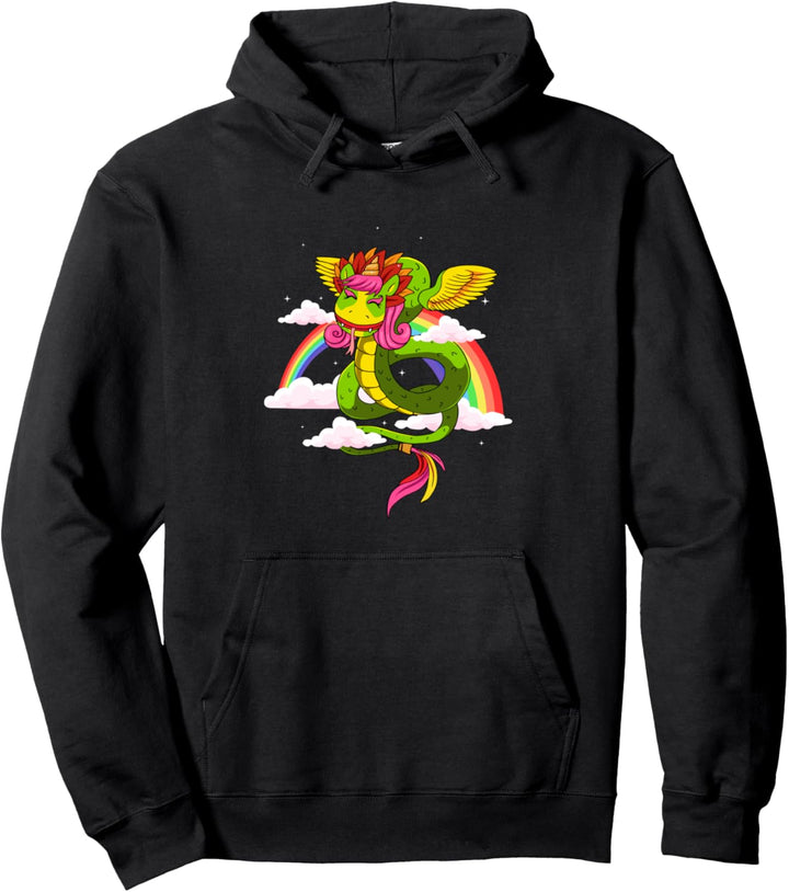 Quetzalcoatl Einhorn Aztekenschlange Maya Inca Toltec Pullover Hoodie