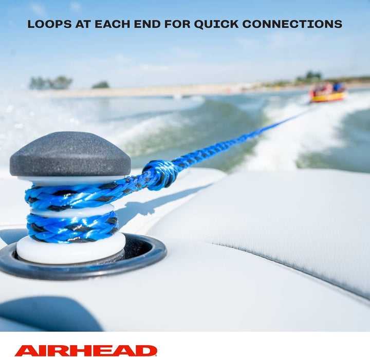 Airhead Tow Rope for 1-6 Rider Towable Tubes, 1 Section, Multiple 1-3 Fahrer, 1-3 Fahrer